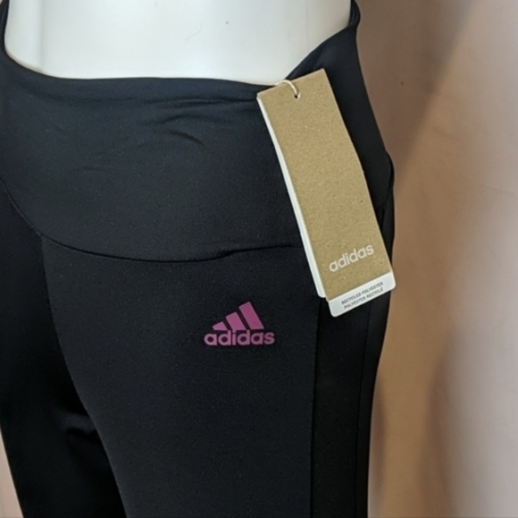 Adidas High Waisted Black Designed to Move Leggings size Small - Picture 2 of 8